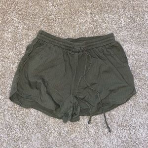 Ivy Green Drawstring Shorts